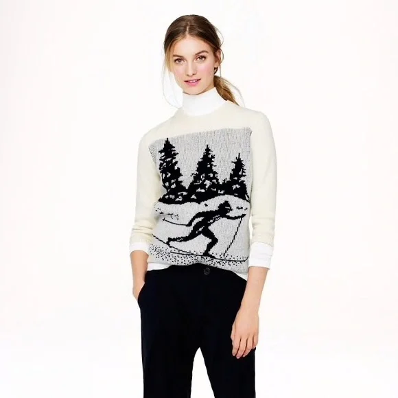 J crew ski sweater hotsell